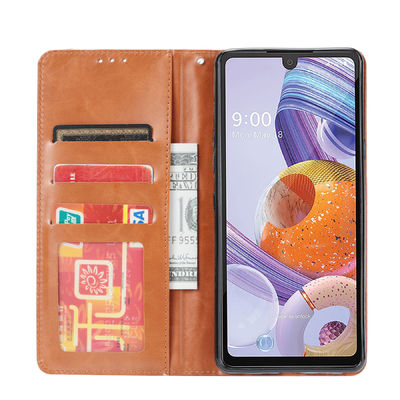 Vỏ điện thoại di động LG chống sốc Tpu Leather tinh tế OEM tùy chỉnh