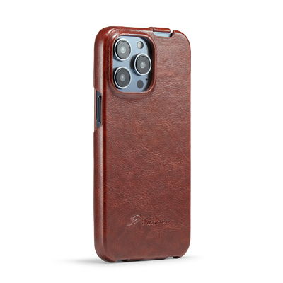 Vỏ điện thoại da thật sang trọng tinh tế Vỏ từ tính OEM Iphone 14