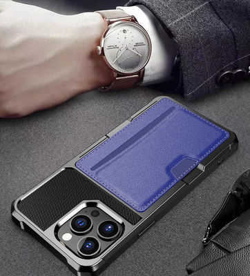 Ví Đựng Thẻ Nam Châm Tinh Tế Cho Iphone 12 13 Da Chống Bụi