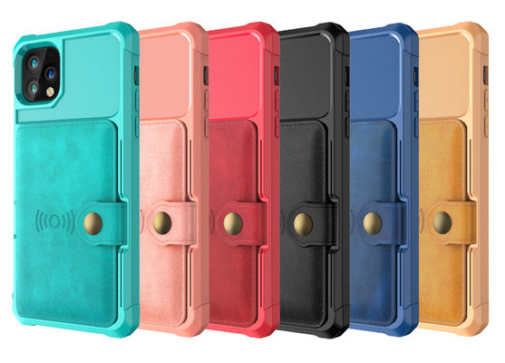 Bao da điện thoại OEM Bao da đựng thẻ Magsafing chống sốc cho Iphone 14