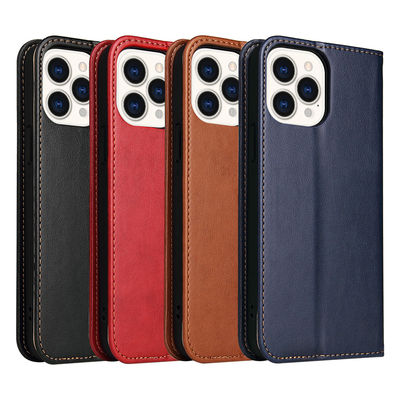 Vỏ điện thoại bằng da chống nước Vỏ ví Iphone được cá nhân hóa