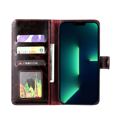 Vỏ điện thoại LG tinh tế Túi đựng điện thoại di động chống bụi Vỏ lụa hạt lật