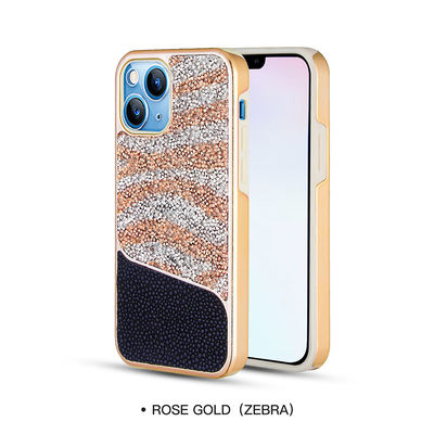 Vỏ điện thoại kim cương được cá nhân hóa Vỏ điện thoại Samsung sang trọng bóng loáng Chống bụi bẩn